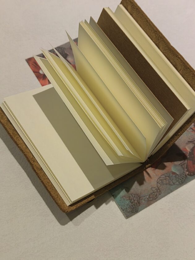 Mini leather notebook - Image 2