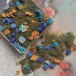 Mixed flowers and plants