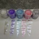 New homemade glitter cream (five colors)