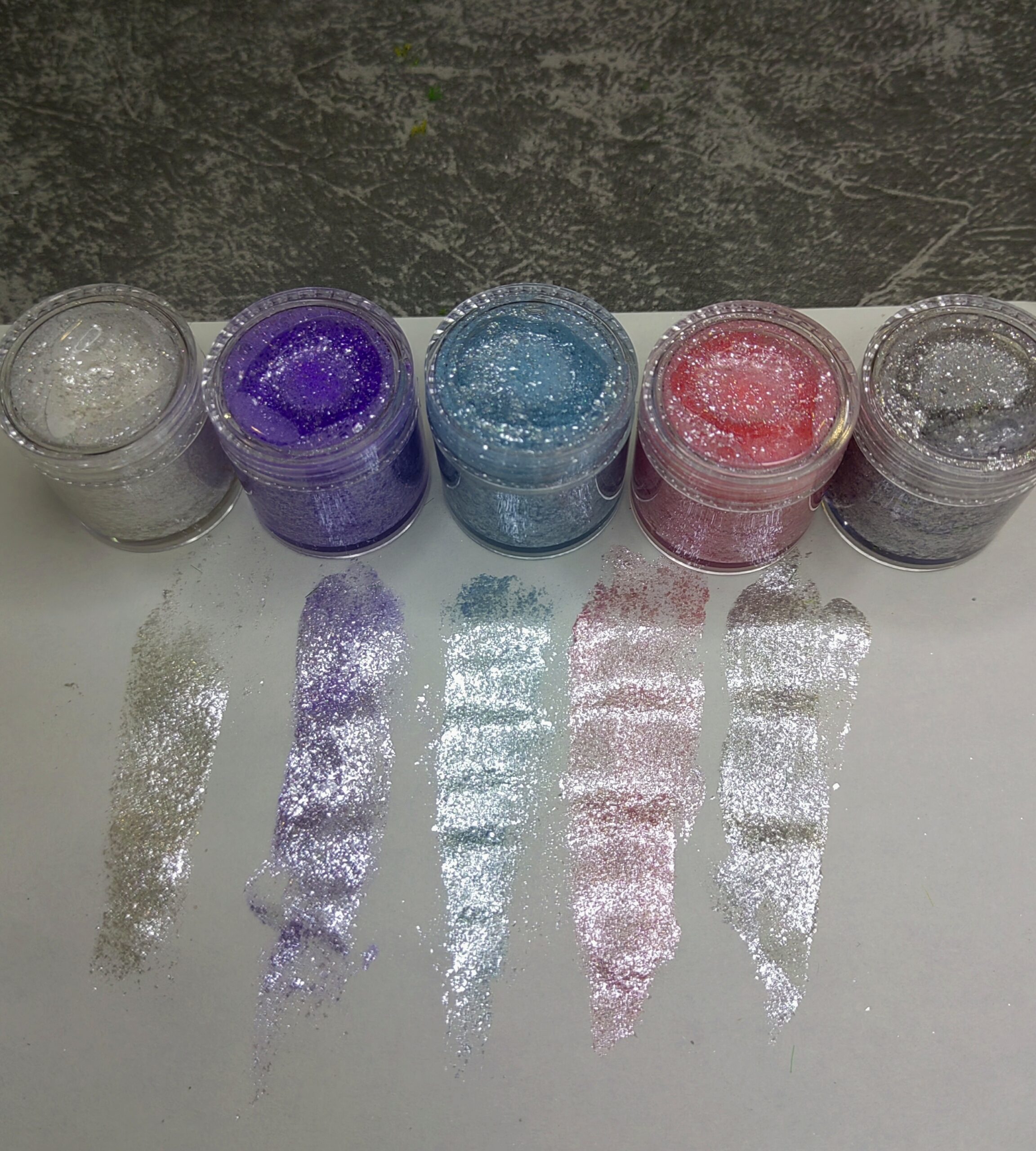 New homemade glitter cream (five colors)
